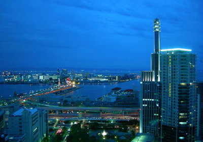 神戸市役所24階からの夜景